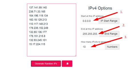 Random IP Address Generator, Generate Random IP Addresses